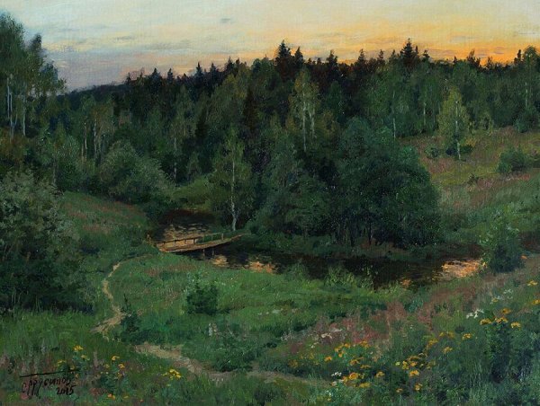 Станислав Брусилов пейзажи
