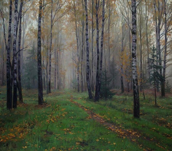 Брусилов Станислав Александрович зимний пейзаж