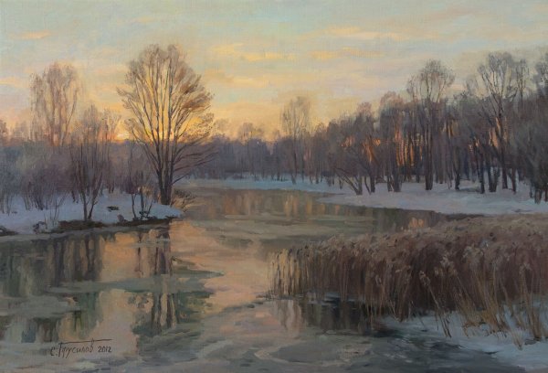 Пейзажи картины Станислав Брусилов