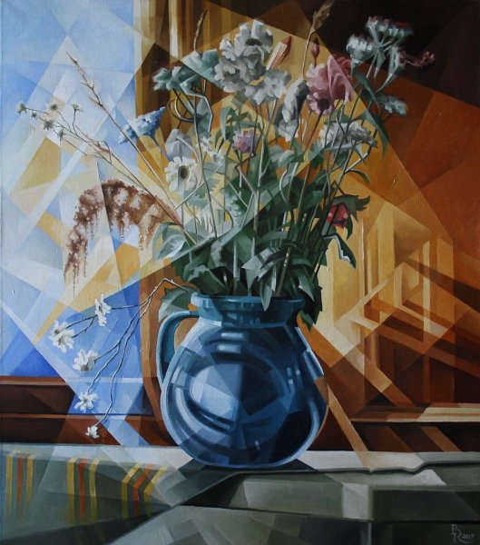 Кротков Василий кубофутуризм картины