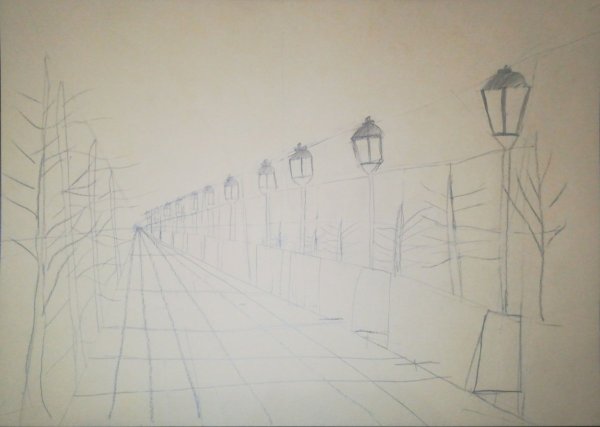 Город карандашом