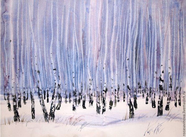 Горный пейзаж Боб Росс