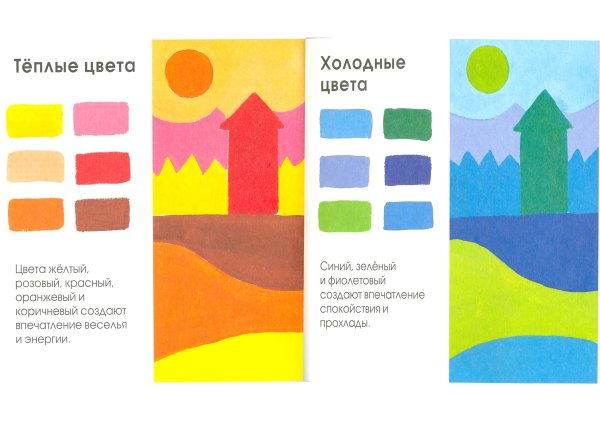 Натюрморт в разных цветовых гаммах