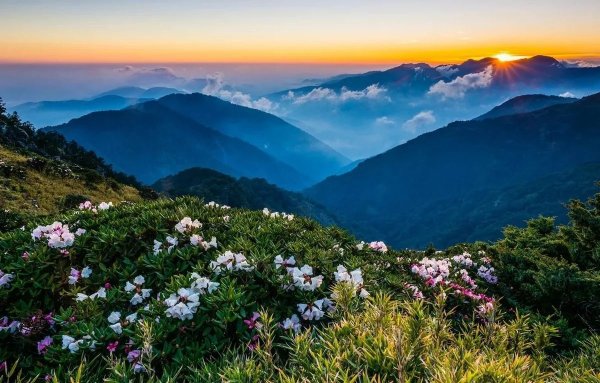 Рассвет красная Поляна Сочи