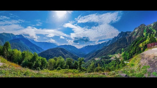 Краснодарский край горы красная Поляна