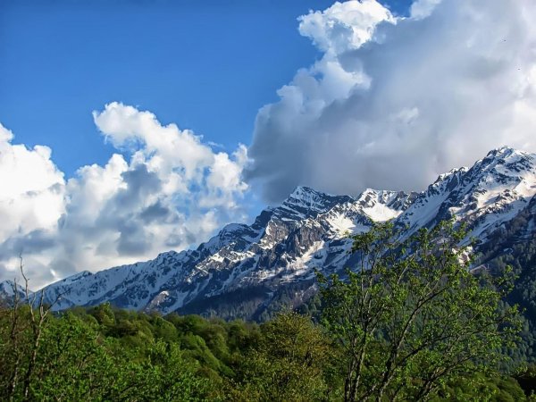 Красная Поляна Сочи горы Кавказ
