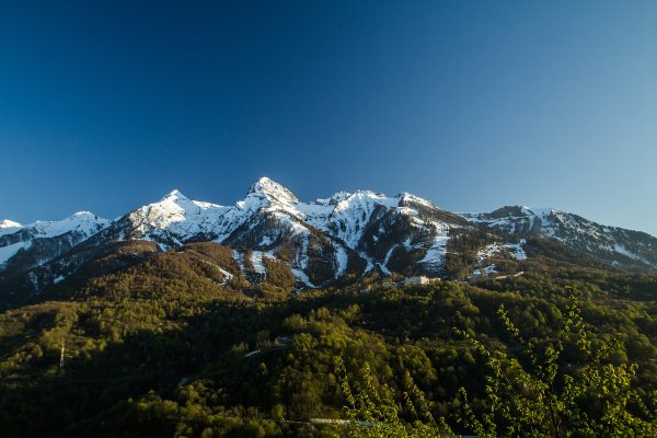 Красная Поляна горы панорама