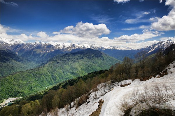 Сочи горы роза Хутор