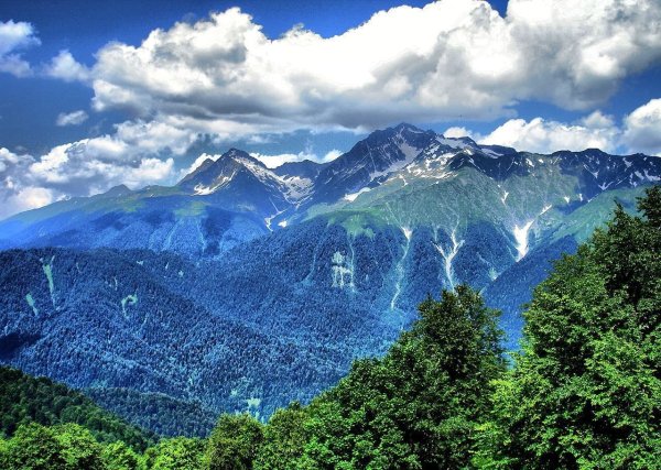 Адлер горы красная Поляна