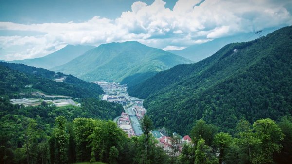 Красная Поляна Сочи горы Кавказ