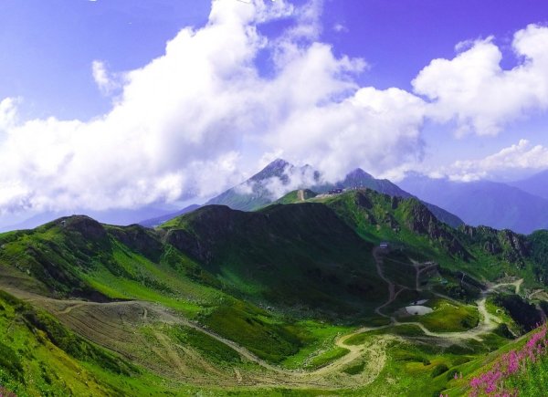 Сочи горы красная Поляна