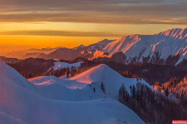 Роза Хутор вершина горы