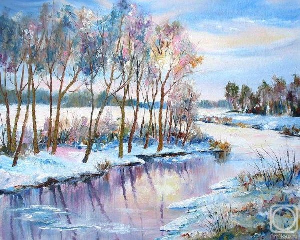 Картина весенние воды Рахманинов