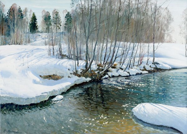 Ф.Тютчева «весенние воды»