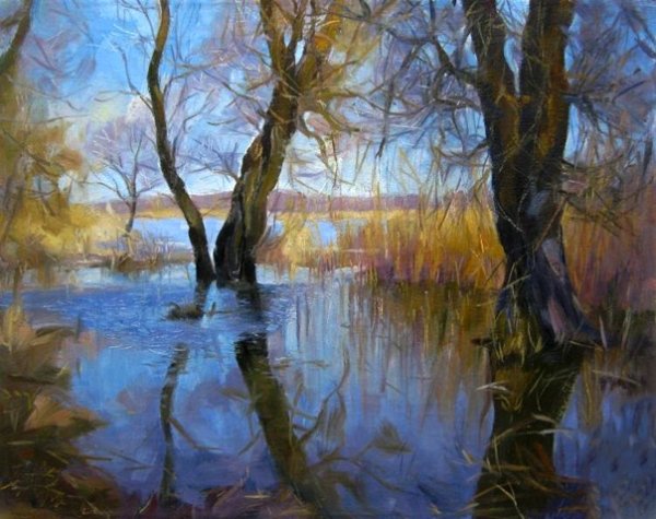 Сергей Рахманин весенние воды картины