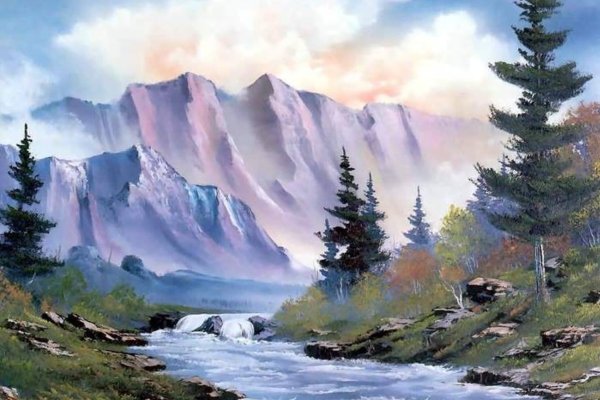 Художник Боб Росс картины