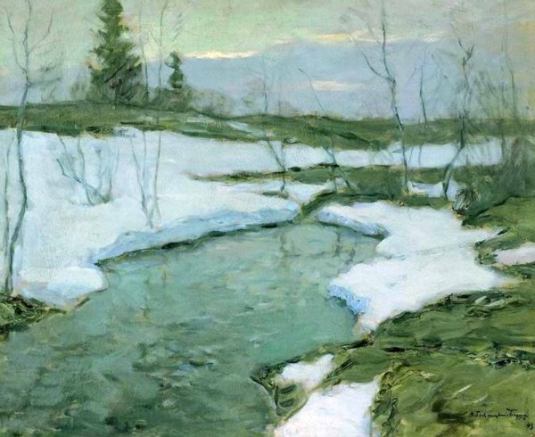 Витольд Каэтанович Бялыницкий-Бируля ранняя Весна