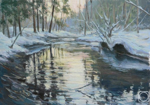 Художник Петровичев картина Вешние воды