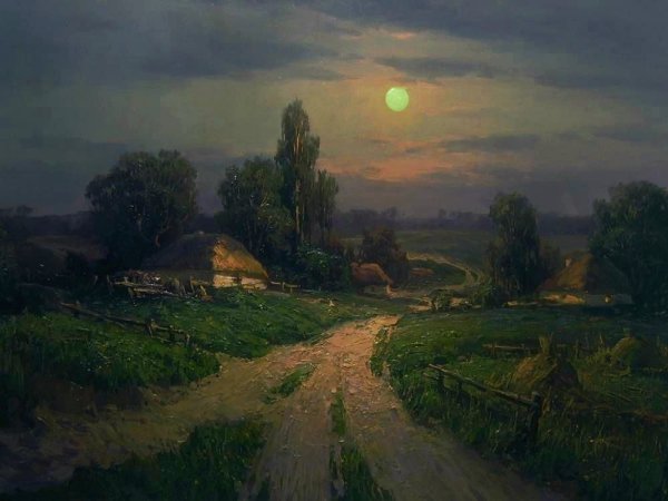 Украинский пейзаж Прядко Юрий, украинский художник