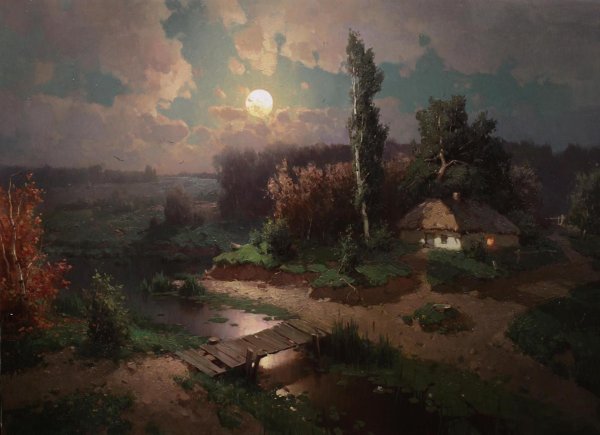 Украинский пейзаж Прядко Юрий, украинский художник