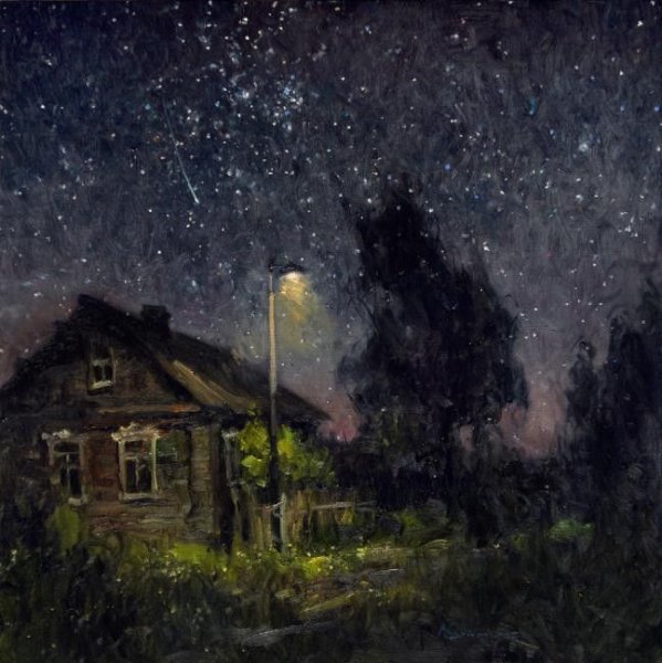 Алексей Савченко художник ночь