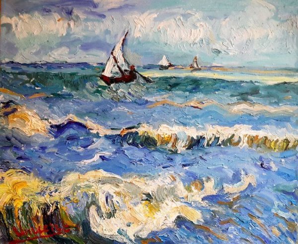 Винсент Ван Гог морские пейзажи