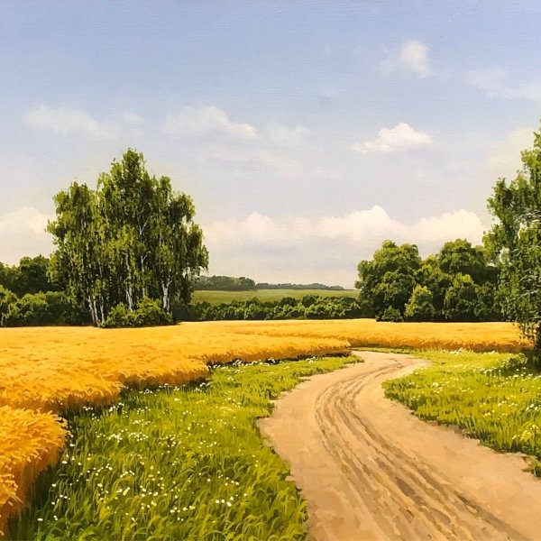 Поле живопись