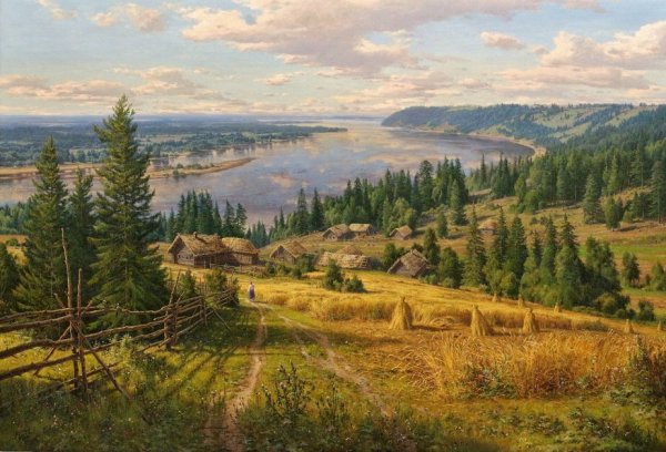 Художник-самоучка Сергей Басов.