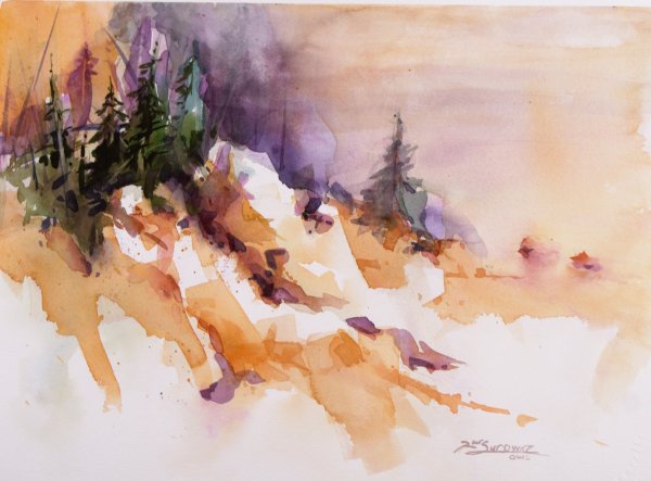 Акварель Rick Surowicz