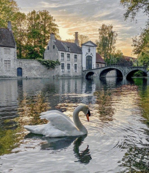 Озеро горы лебеди