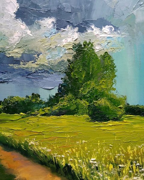 Живопись мастихином