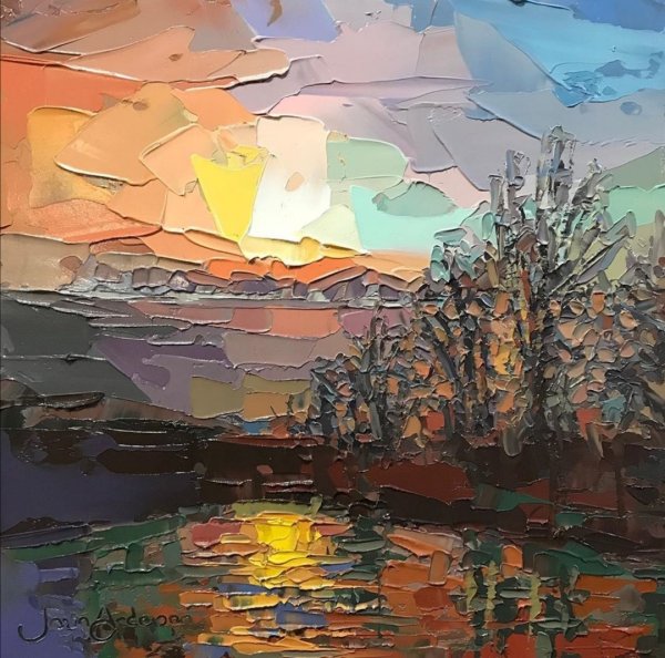 Пастозная живопись Jason Anderson