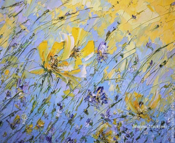 Мастихин пейзаж Мэтью Сноуден