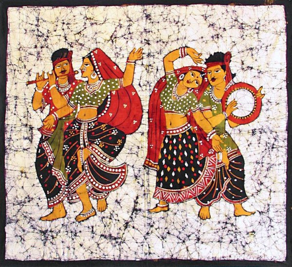 Искусство Индии батик