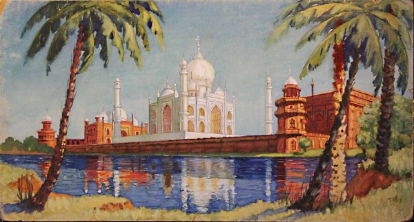 Пейзажи художников Индии