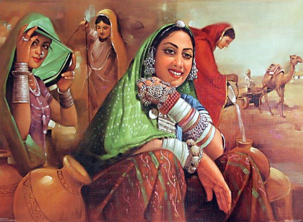 Индия в живописи русских художников