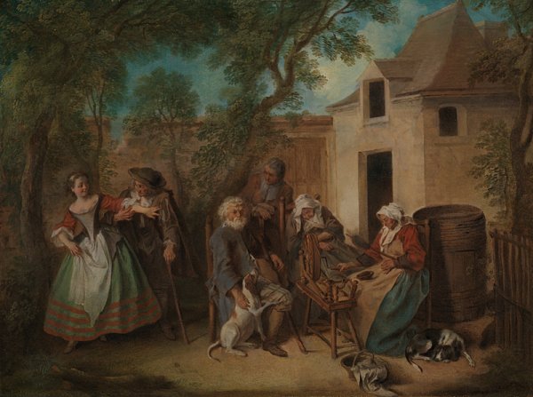 Ланкре Никола(Lancret Nicolas)(1690-1743)(фр)