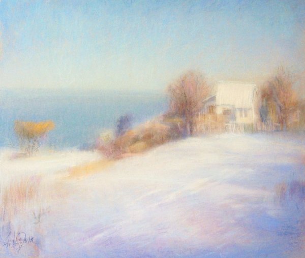 Зимние пейзажи Карен Маргулис