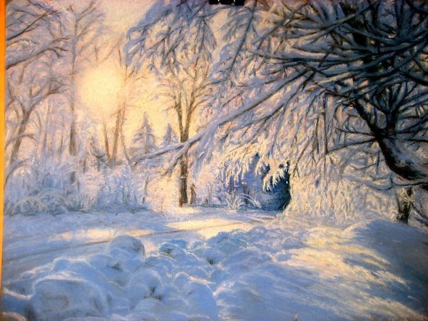 Таткина пастель пейзаж