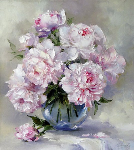 Оксана Кравченко пионы