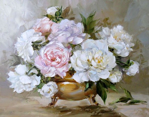 Оксана Кравченко пионы