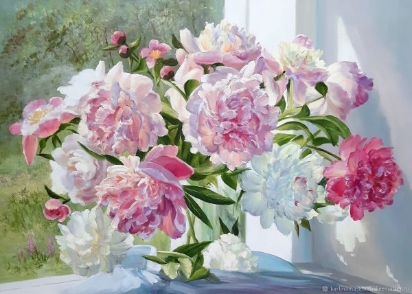 Озерова пионы художница