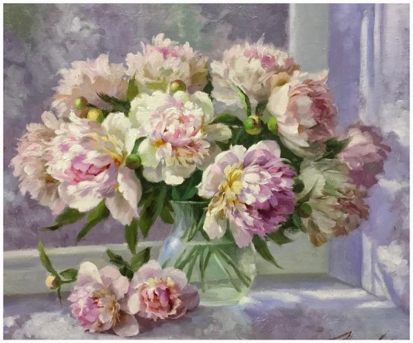 Юрий Николаев художник картины пионы