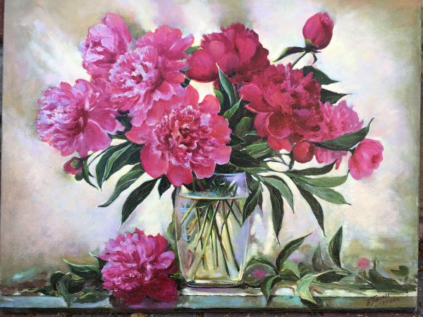 Пионы Валентины Баранюк