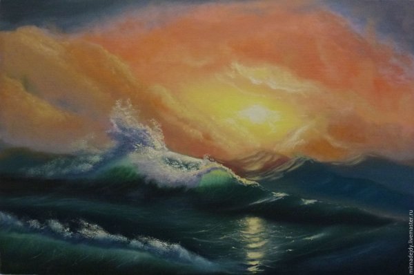 Пейзаж Айвазовского 9 вал в живописи