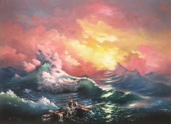 Девятый вал. Иван Айвазовский