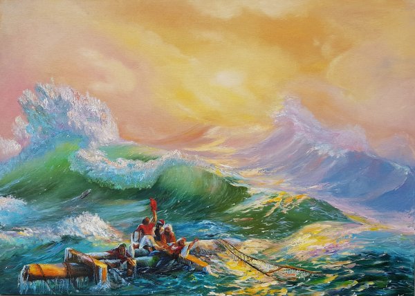 Девятый вал. Иван Айвазовский