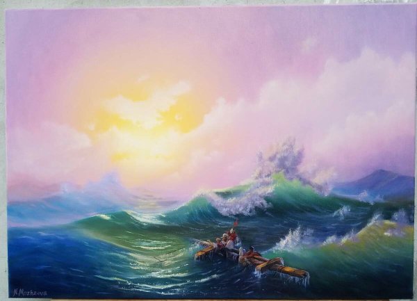 Девятый вал. Иван Айвазовский