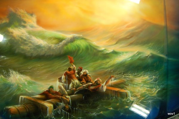 Картина Айвазовского после кораблекрушения