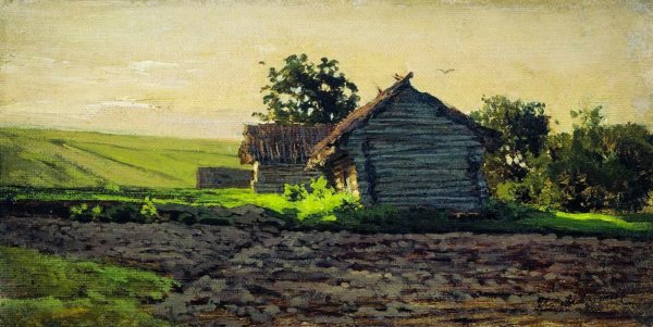 Левитан Саввинская Слобода картина